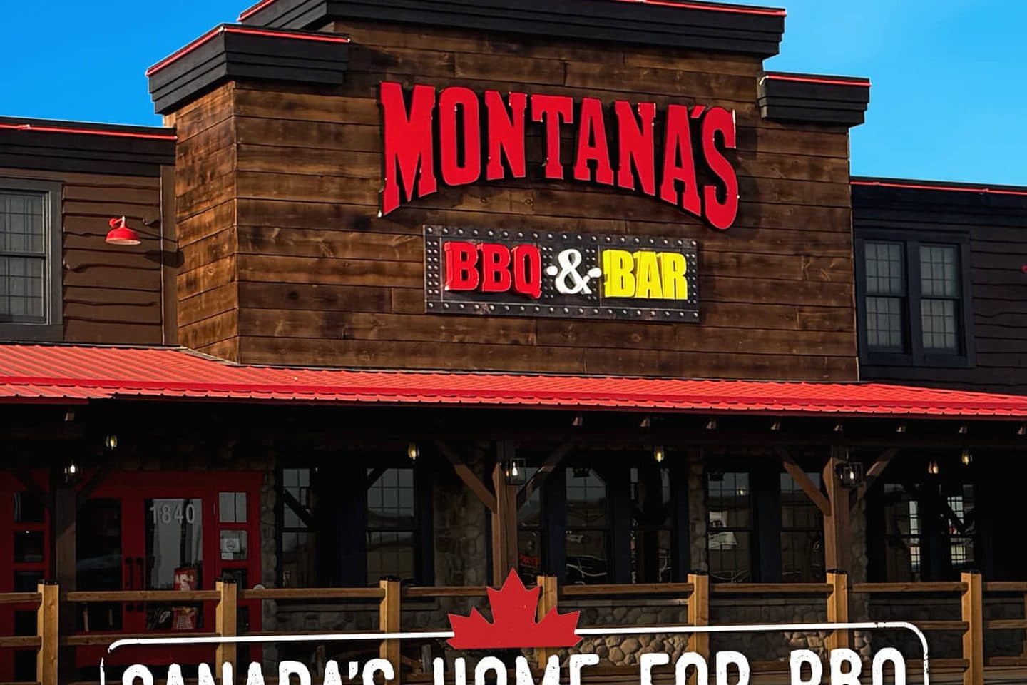 Montana's BBQ & Bar restaurant exterior